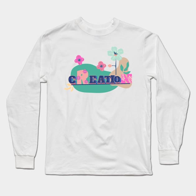 creation Long Sleeve T-Shirt by cONFLICTED cONTRADICTION